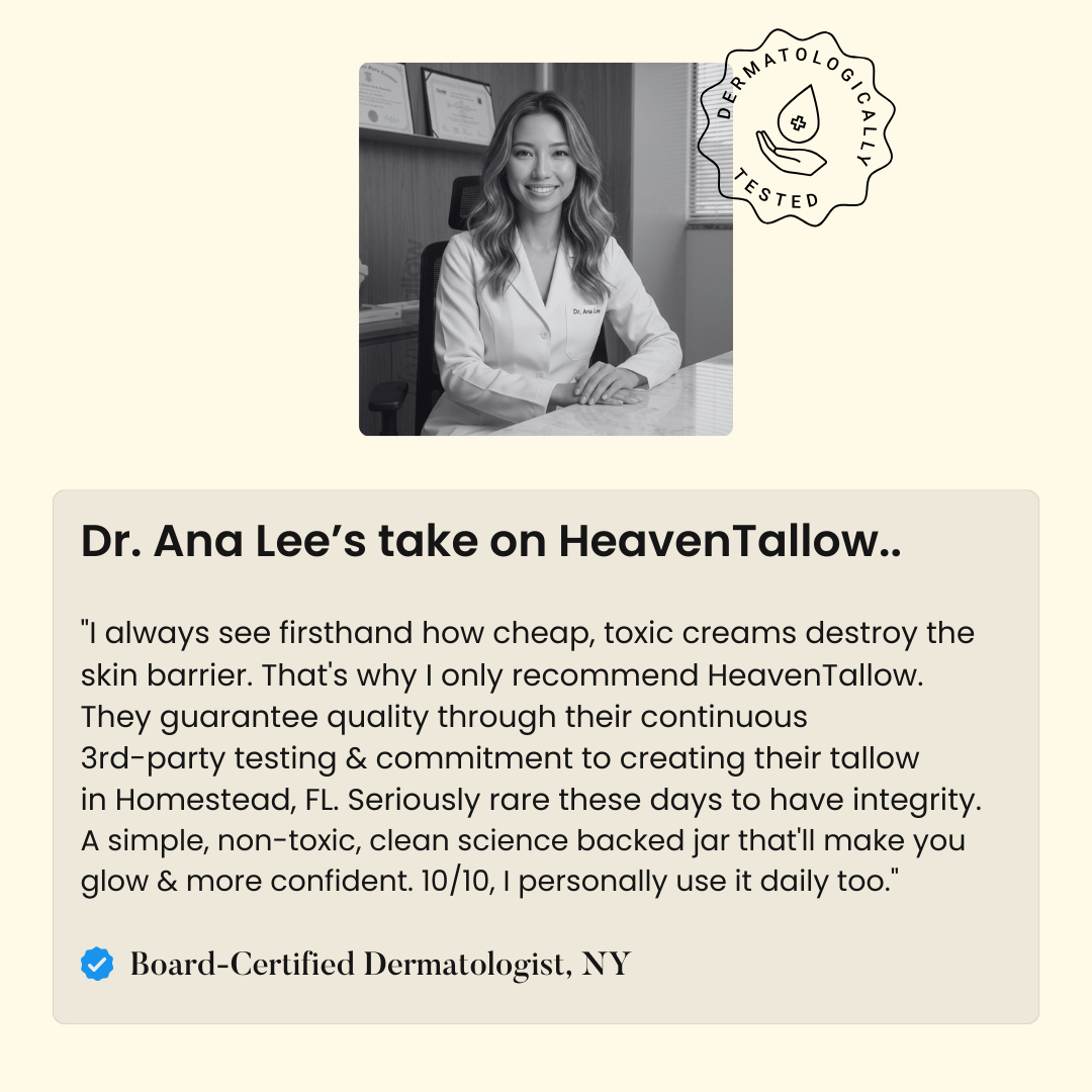 100% Grass-Fed Tallow Balm.