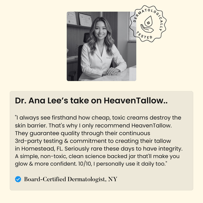 100% Grass-Fed Tallow Balm.