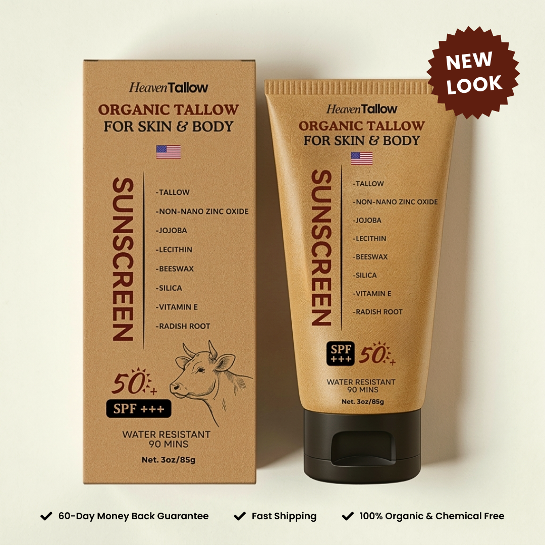 Organic SPF 50++ Tallow Sunscreen