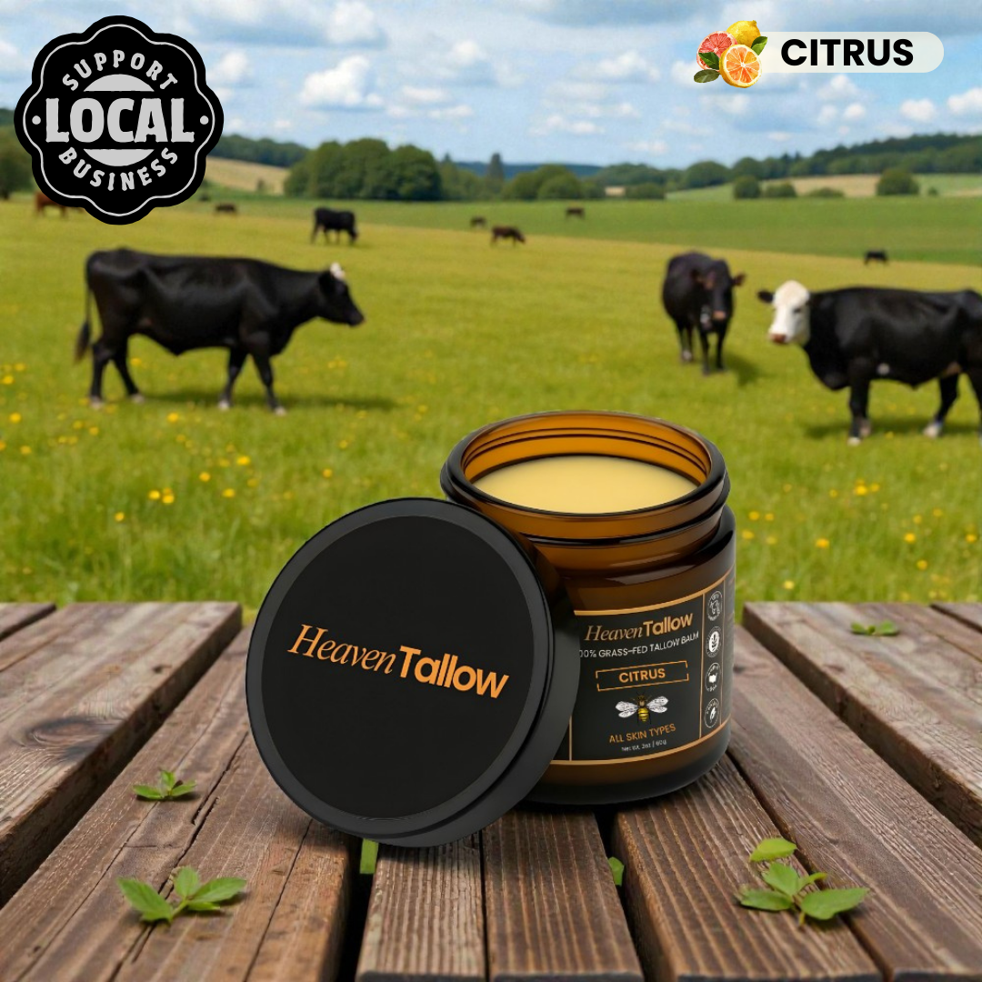 100% Grass-Fed Tallow Balm.