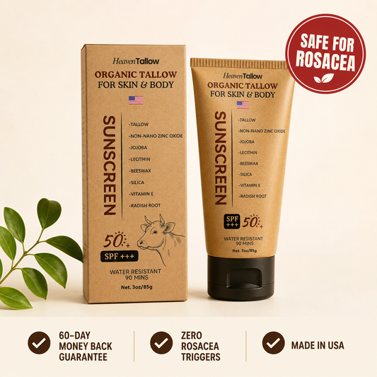 Organic SPF 50++ Tallow Sunscreen
