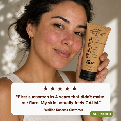 Organic SPF 50++ Tallow Sunscreen