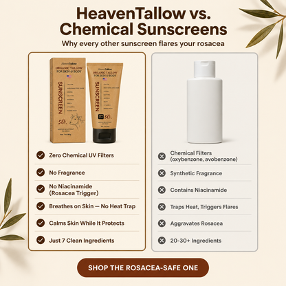 Organic SPF 50++ Tallow Sunscreen