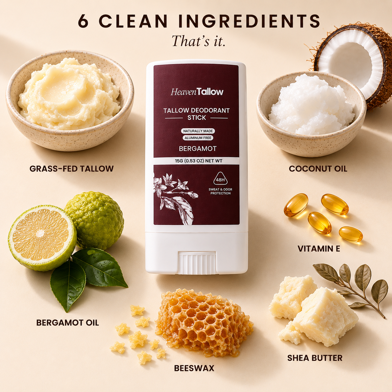 Organic Bergamot Deodorant