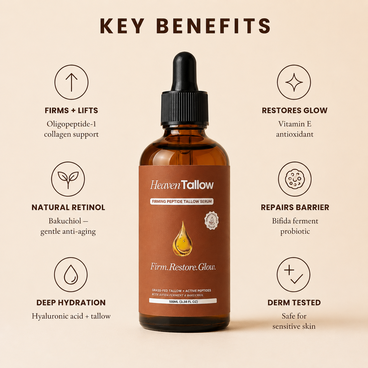 Tallow Firming Peptide Serum