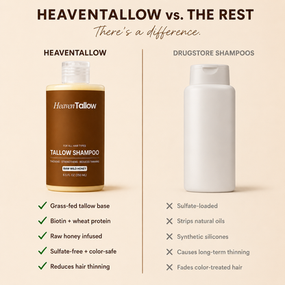 Honey Vanilla Tallow Shampoo