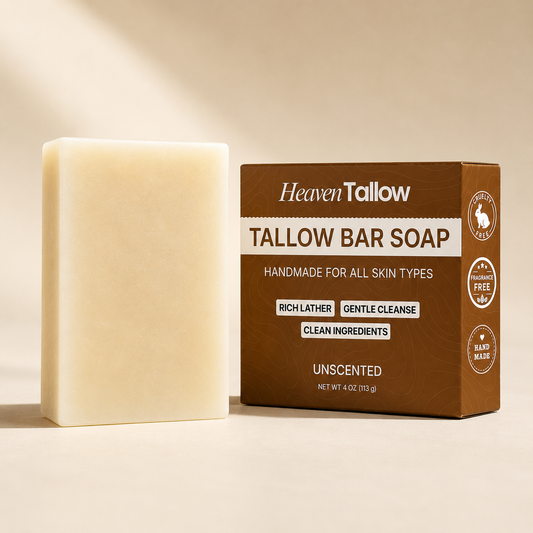 Organic Tallow Soap Bar (2 pack)