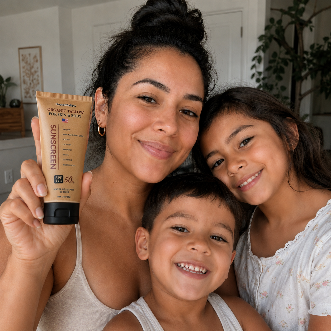 Organic SPF 50++ Tallow Sunscreen