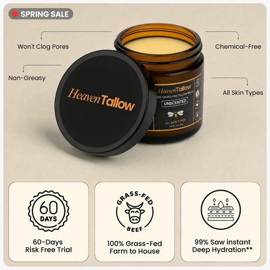 100% Grass-Fed Tallow Balm