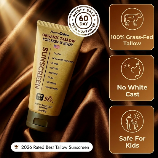 Organic SPF 50 Tallow Sunscreen