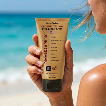 Organic SPF 50++ Tallow Sunscreen